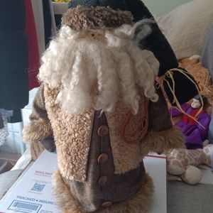 ANTIQUE Christmas Santa Decoration Doll